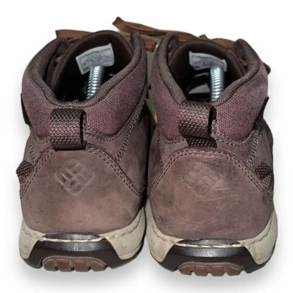 Columbia Three Passes Brown Leather Chukka Boots‎ YM5290-248 Men's 9.5